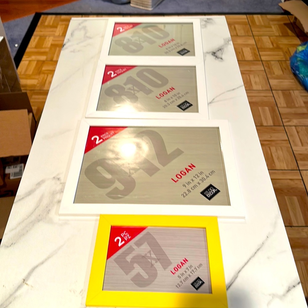 Set of four Logan frames.